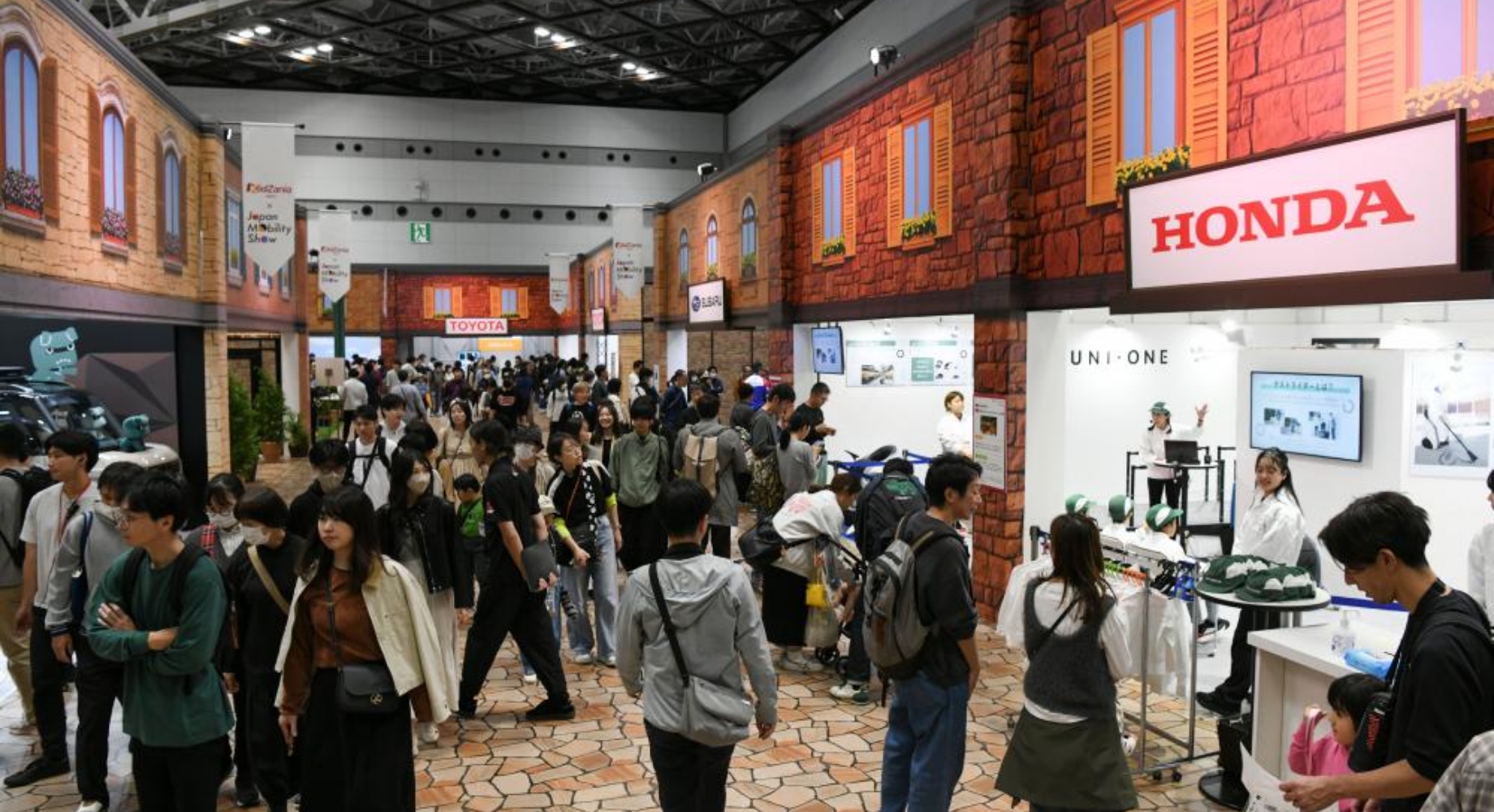 職業体験の様子