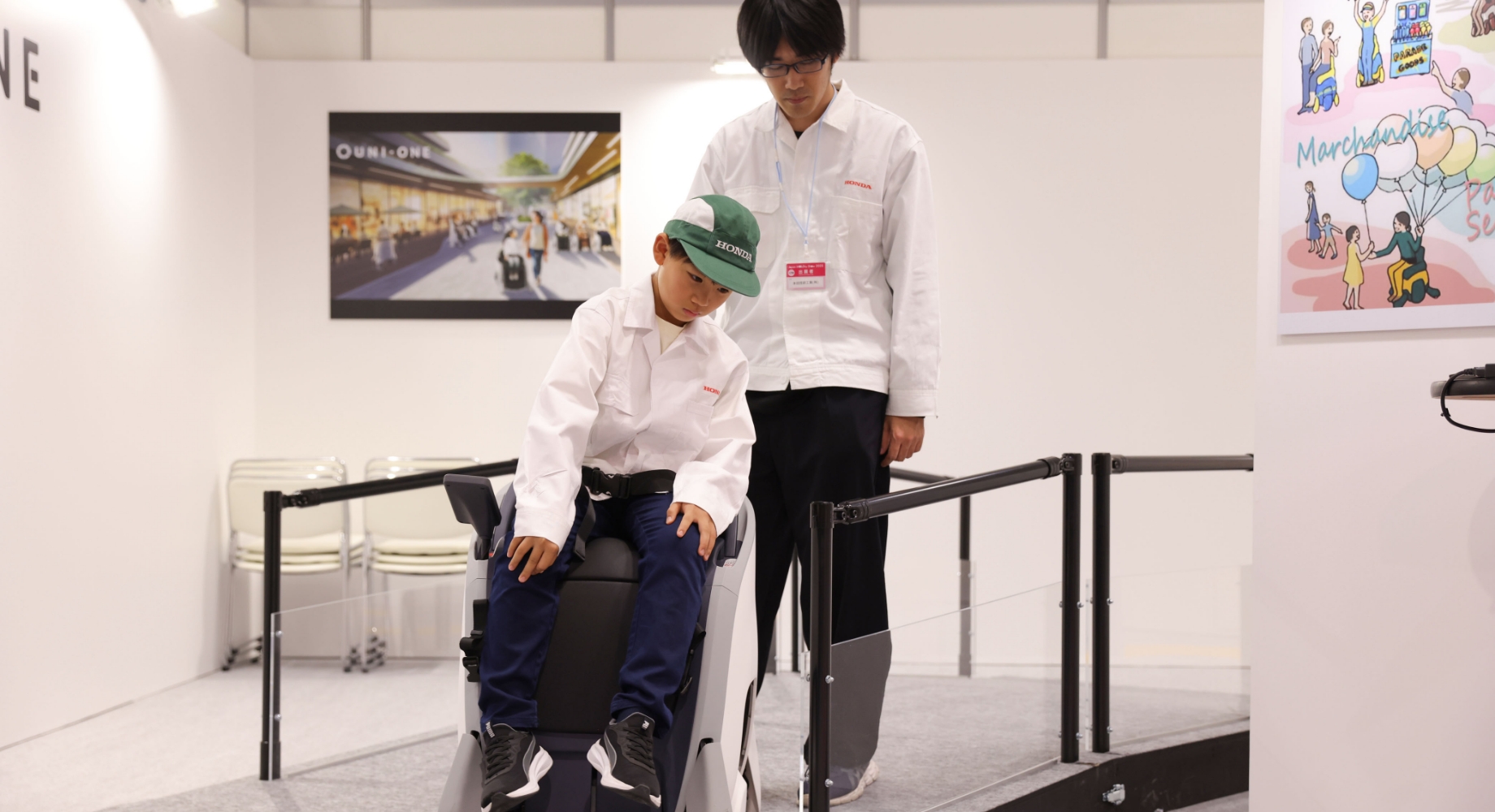 職業体験の様子